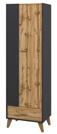 Шкаф комбинированный  Сканди Графит МН-036-09 (1)