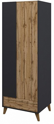 Шкаф комбинированный  Сканди Графит МН-036-35 (1)