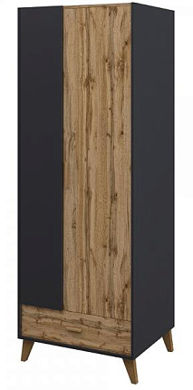Шкаф комбинированный  Сканди Графит МН-036-35 (1)