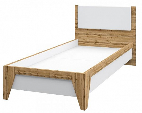 Кровать  Сканди Белый МН-036-21